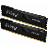 Memorie RAM Kingston DRAM 16GB 3200MHz DDR4 CL16 DIMM (Kit of 2) FURY Beast Black