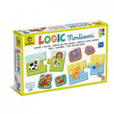 Joc de logica Montessori Parinti si copii, + 3 ani, Ludattica