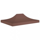 VidaXL Acoperiș pentru cort de petrecere, maro, 4,5 x 3 m, 270 g/m&sup2;