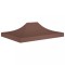 Acoperiș pentru cort de petrecere, maro, 4,5 x 3 m, 270 g/m&sup2;