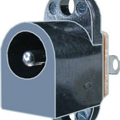 Conector DC, 2,1mm, montare pe panou - 121937