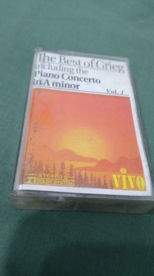 CASETA AUDIO THE BEST OF GRIEG VOL 1 RARA !!! ORIGINALA foto