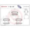 Placute frana Hyundai Elantra 6 Sedan (Ad Ada) 09.15-09.22, Ioniq (Ae) 03.16-03.23; Kia Niro I (De) 09.16-08.22, Niro Van (De) 09.16-, Fata, BREMBO