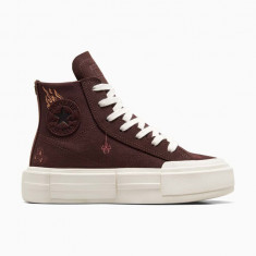 Converse tenisi Chuck Taylor All Star Cruise femei, culoarea maro, A07133C