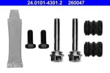 Set accesorii etrier frana Audi 100 C3, 200 C3, 80 B2, 80 B3, 80 B4; Fiat Punto, Tempra, Tempra S.W.; Ford Scorpio I, Scorpio II, Sierra; Lancia Y;