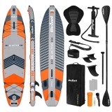 Set SUP gonflabil Rebel Pro ACTI 335 cm (Stand Up Paddle) cu scaun caiac, vasla si pompa