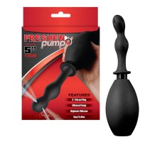 Irigator Anal Freshen Pump II, Negru, 13 cm