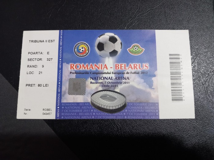 Bilet Romania - Belarus