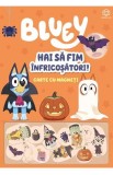 Carte cu magneti - Bluey - Hai sa fim infricosatori!