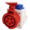 Conector alimentare trifazat 16A 400V IP44