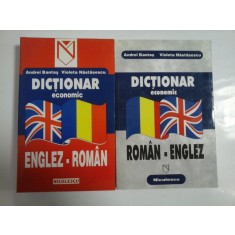 DICTIONAR economic ENGLEZ-ROMAN / DICTIONAR economic ROMAN-ENGLEZ - ANDREI BANTAS; VIOLETA NASTASESCU