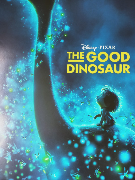 Afis film original cinema The Good Dinosaur 2015 Disney teaser poster colectie