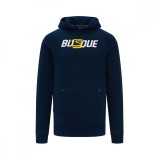 Ayrton Senna hanorac de bărbați cu glugă Busque blue 2023 - M