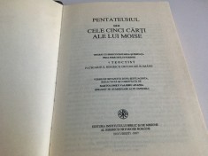 PENTATEUHUL-PRIMELE 5 CARTI DUPA BIBLIA SEPTUAGINTA VERSIUNEA BARTOLOMEU ANANIA foto