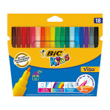 Cumpara ieftin Carioca 18 culori Bic Kids Visa 2765