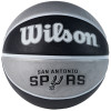 Mingi de baschet Wilson NBA Team San Antonio Spurs Ball WTB1300XBSAN negru