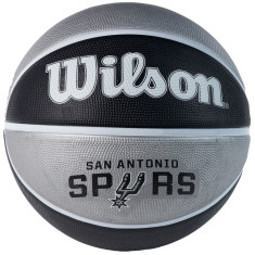 Mingi de baschet Wilson NBA Team San Antonio Spurs Ball WTB1300XBSAN negru foto