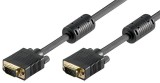 Cablu HD15 t-t 30m ferita negru