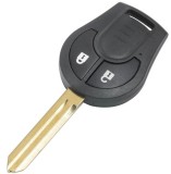 Carcasa cheie auto Techstar&reg; 2 butoane compatibila Nissan Micra K13 (2010&ndash;2013) &ndash; lama NSN14