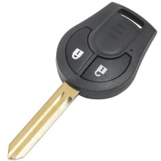 Carcasa cheie auto Techstar&reg; 2 butoane compatibila Nissan Micra K13 (2010&ndash;2013) &ndash; lama NSN14