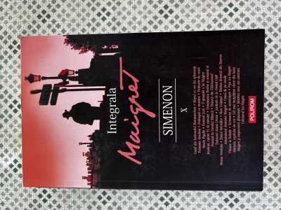 Georges Simenon - Integrala Maigret (volumul 10) foto