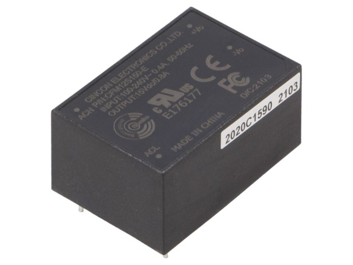 Convertor AC/DC 12W 15VDC