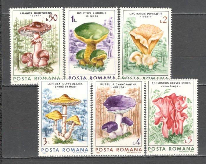 Romania.1986 Ciuperci ZR.786