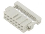 14 Way Grey MK II Receptacle, TE Connectivity