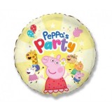 Balon folie Peppa&#039;s Party 45 cm