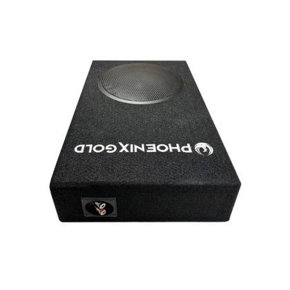 Subwoofer RESIGILAT pasiv SLIM single, difuzor 8&quot;, 200 W RMS, 400 W MAX, cu kit prindere + downfire option CarStore Technology