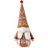Figurina Craciunita textil multicolor cm 17x11x38 H
