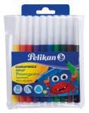 Cumpara ieftin Carioci colorella star c303 set 10, Pelikan