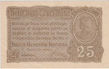 ROMANIA 25 BANI BGR 1917 XF+ aUNC