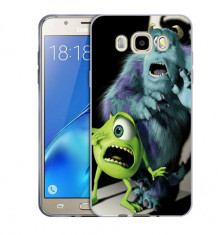 Husa Samsung Galaxy J5 2016 J510 Silicon Gel Tpu Model Monster Ink foto