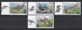 Angola 2018 - Păsări - Hornbills, Serie cu Tapsuri pe St&acirc;nga, MNH