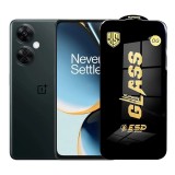 Folie de Protectie pentru OnePlus Nord CE3, TEO, Sticla Securizata ESD, Margini Negre, Rezistenta la Zgirieturi, Antistatica, 0.35 mm, Transparenta