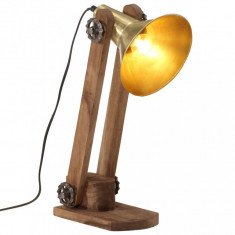 vidaXL Lampă de birou 25 W, alamă antichizată, 23x13x52 cm, E27