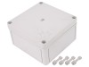 Carcasa universala RITTAL din Policarbonat, IP66, 130x130x75mm, Gri Deschis