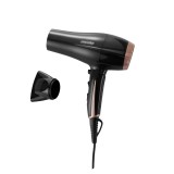 Uscator de Par MESKO cu Concentrator si Functie Aer Cool Shot, Putere 2000W, 3 Setari de Temperatura, 2 Viteze, Culoare Negru