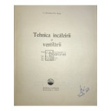 H. Rietschel - Tehnica incalzirii si ventilarii (Editia: 1967)