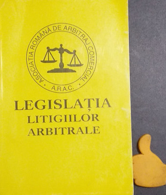 Legislatia litigiilor arbitrale foto