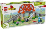 LEGO&reg; DUPLO&reg; - Set de extindere Pod si sine de cale ferata (10426)
