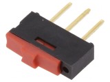 Comutator Glisant SPDT 0.5A 12V DC ON-ON THT