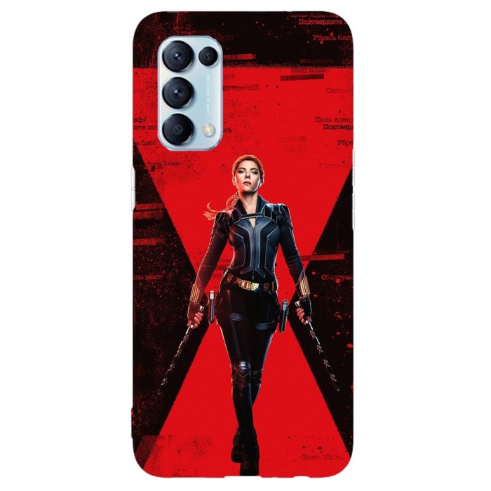 Husa compatibila cu Oppo A73 model Black Widow, Silicon, TPU, Viceversa