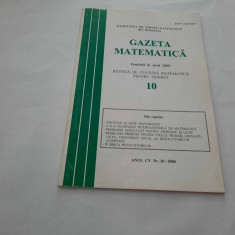 GAZETA MATEMATICA NR10 /2000