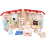 Cumpara ieftin Set Mini spitalul animalelor, din lemn