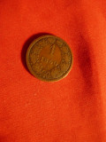 Moneda 1 kr.1860 Austria litera A ,Cu ,cal.F.Buna, Europa