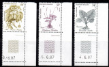 POLINEZIA FRANCEZA 1987, Flora, serie neuzata, MNH, Nestampilat