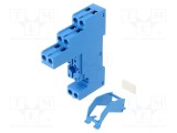 Stativ releu FINDER 8 pini 8A 250V pentru șină DIN cleme cu șurub