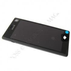 Display touchscreen lcd Sony Xperia M2 D2302 negru foto